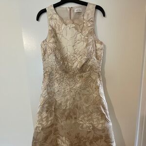 Elegant sleeveless Calvin Klein dress